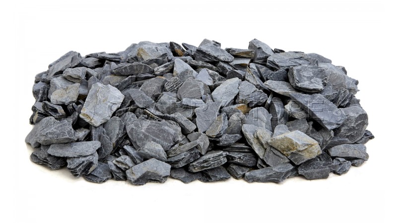 40mm grey slate bulk bag